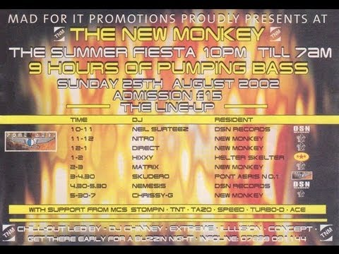 Dj Skudero Mc Stompin & Turbo-D @ The New Monkey August Bank Holiday 2002 Part 2 Side A