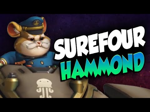 SUREFOUR TOP 500 HAMMOND GAMEPLAY! [ OVERWATCH SEASON 22 ]