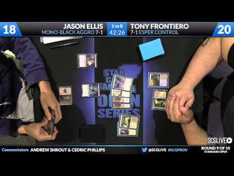 SCGPROV - Standard - Round 9 - Jason Ellis vs Tony Frontiero