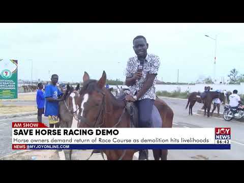 Save Horse Racing Demo: Horse owners demand return of Race Course as demolition hits livelihoods