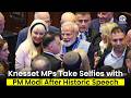 Knesset MPs Take Selfies With PM Modi After Historic Speech