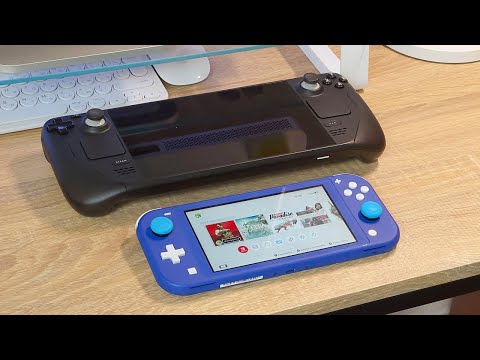 УШЕЛ СО STEAM DECK НА ПРОШИТЫЙ NINTENDO SWITCH LITE В 2023 ГОДУ