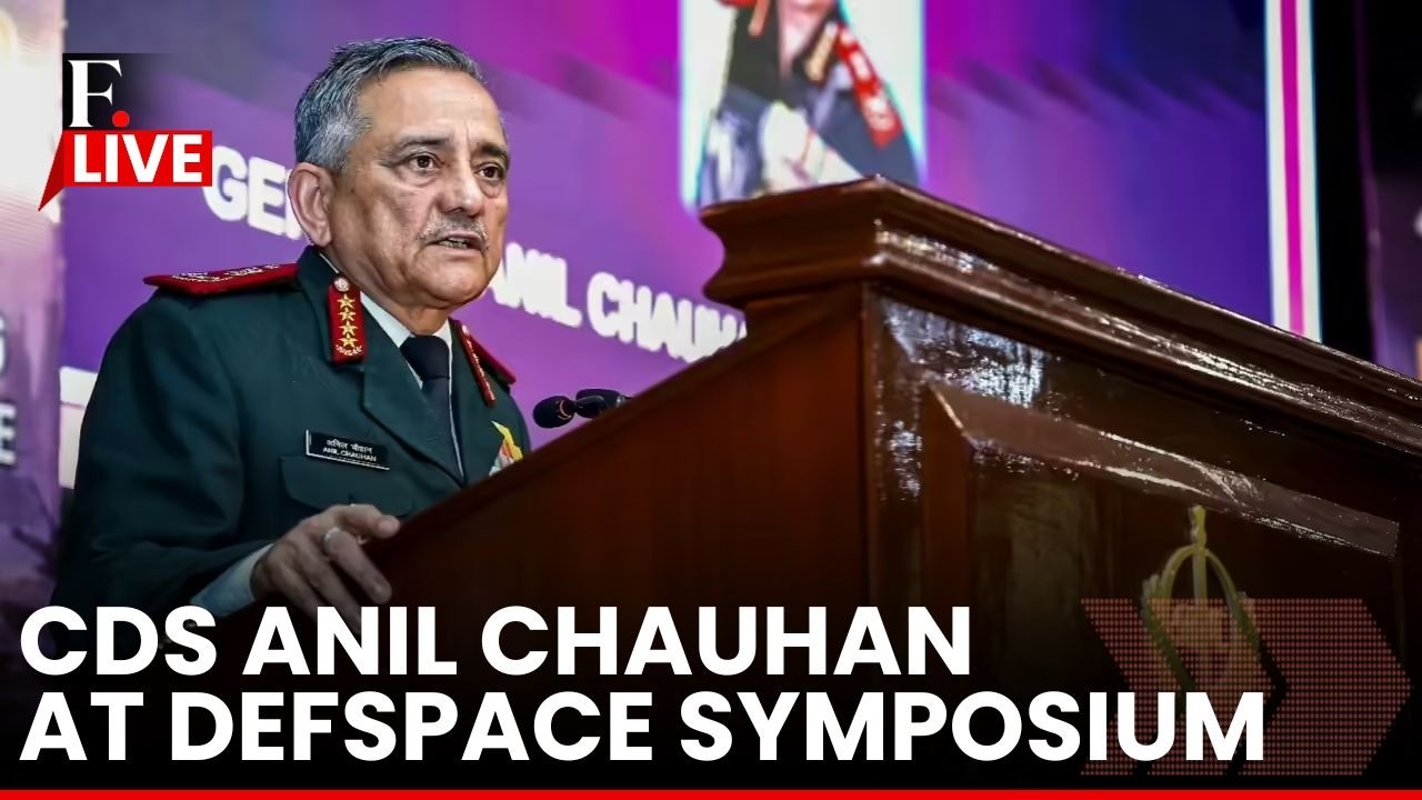 LIVE: Defence Chief General Anil Chauhan Attends 4th Indian DefSpace Symposium 2026 | India News