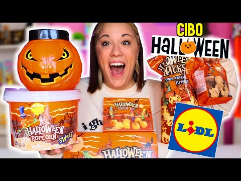 Provo CIBO di HALLOWEEN della LIDL!