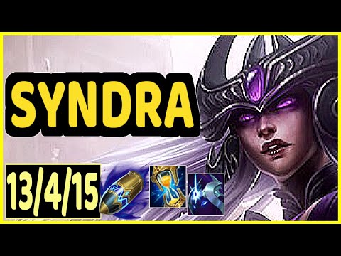 SYNDRA VS TALIYAH - 13/4/15 KDA MID GAMEPLAY CHALLENGER I