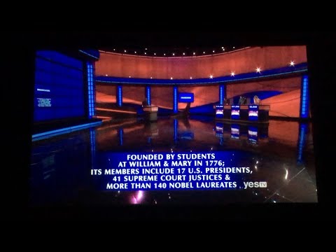 Final Jeopardy, “Organizations” category 😜 - Robin Miner-Swartz Day 3 (12/25/19)