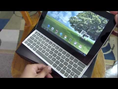 Asus Eee Pad Slider unboxing
