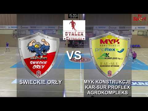 STALEX LIGA 15, ŚWIECKIE ORŁY vs MYK KON.KAR-SUR PROFLEX AGROKOMPLEKS 12-12-2021 godz. 16:00
