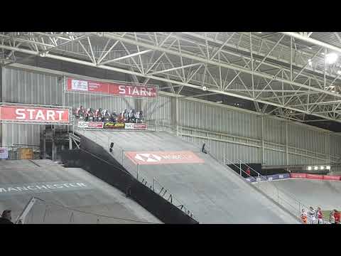 UCI SX BMX men's elite final Manchester Mch 2019