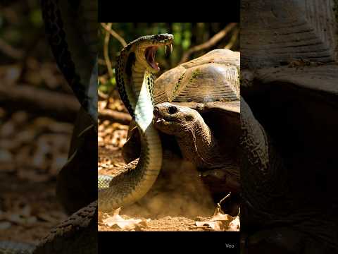 “The Fearless Tortoise vs the Venomous Snake!”  #snake #animal #nature #trending #tools #shorts #USA