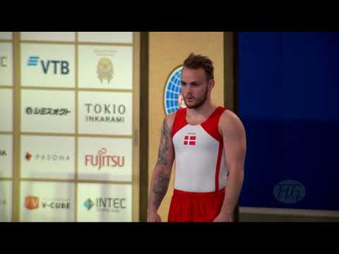 STEFFENSEN Rasmus (DEN) M - 2019 Trampoline Worlds, Tokyo (JPN) - Qualification Tumbling R1