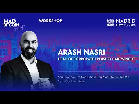 Arash Nasri Worskhop at MadBitcoin Summit 2026