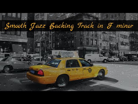 🎷Smooth Neo-Soul backing track in F minor | Rainy jazz | Neo Soul🎸
