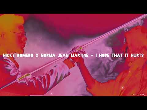 NICKY ROMERO X NORMA JEAN MARTINE - I HOPE THAT IT HURTS ringtone 🎵