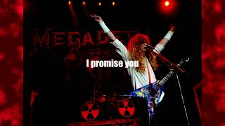Megadeth - Promises (Lyrics)