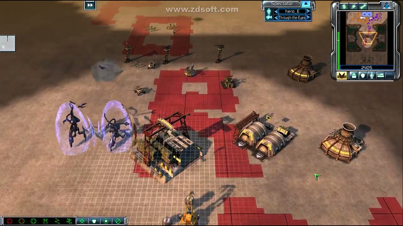 c&c3 replay 31, 2 vs 2, win, canyon by p