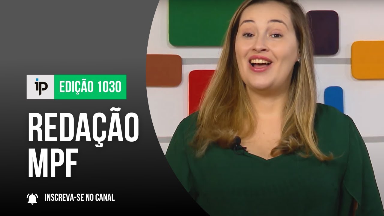 Redação MPF + reposição de vagas de professor destinadas a candidatos negros na UFS - IP 1030