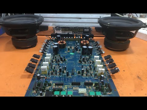 Car amplifier repair. how to repair car subwoofer?
