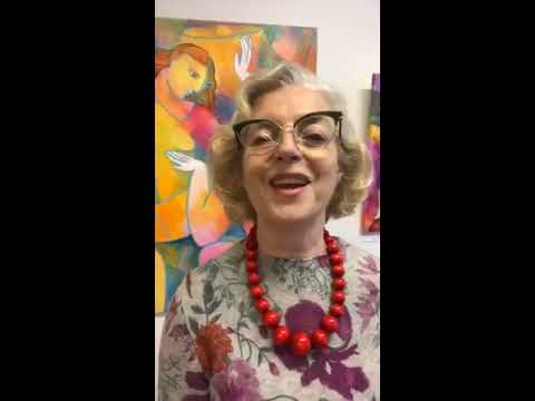 [Alina Witwitzka] Wernisaż wystawy Aliny Witwitzkiej w Göteborg