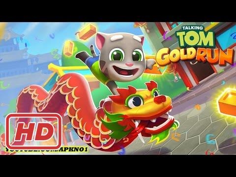 Talking Tom Gold Run Android Gameplay - Chinese New Year 2017 Update Ep 1