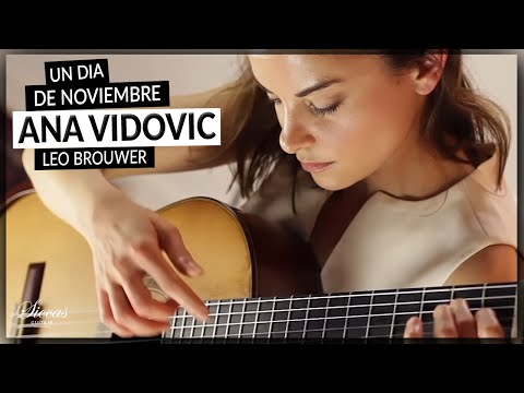 Ana Vidovic plays Un Dia de Noviembre by Leo Brouwer | Siccas Guitars