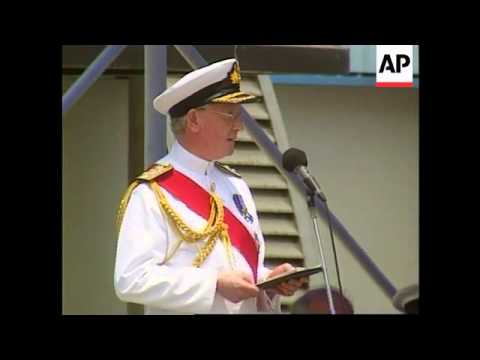 Hong Kong - Decommissioning ceremony