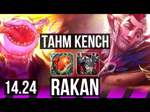 TAHM KENCH & Ashe vs RAKAN & Xayah (SUP) | KR Diamond | 14.24