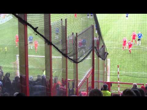 1. FC Union Berlin vs. DSC Arminia Bielefeld - Elfmeter von Jerat zum 4:2 - 21.12.2013