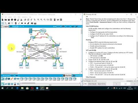 4.4.1.2 Packet Tracer - Skills Integration Challenge