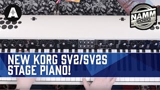 Video thumbnail for NEW Korg SV2/SV2S Stage Piano - Full In-Depth Demo! - NAMM 2020 by Andertons Synths, Keys and Tech