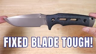 HX OUTDOOR ROCK APEX FIXED BLADE KNIFE REVIEW – THE BEST OUTDOOR SURVIVAL KNIFE YOU NEED 🔥