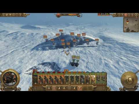 STEAM TANK VS GIANTS SPIDERS! - Total War Warhammer (Finbar vs David)
