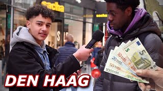 BEANTWOORD DEZE DOMME VRAAG EN WIN €50 (DEN HAAG) {WOLLAHME} INTERVIEW