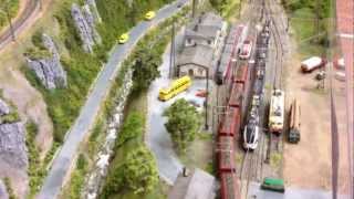 preview picture of video 'Erhwald - N Scale Layout'