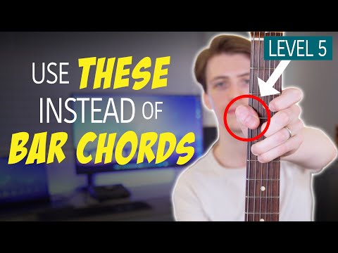 5 Essential Bar Chord Replacements (5 Levels From Easy To Hard)