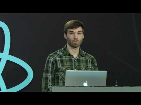 James Long presenting Prettier at React Conf 2017