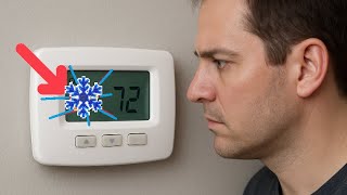 Fix Thermostat Blinking SNOWFLAKE Icon & Cooling NOT Working (AC White Rodgers Honeywell Lux Goodman