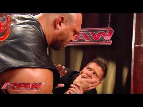 Ryback takes out his aggression on Josh Mathews: Raw, August 26, 2013