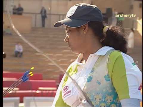 Natalia Erdynieva v Dola Banerjee – recurve women's semifinal | Dubai 2007 Archery World Cup Final
