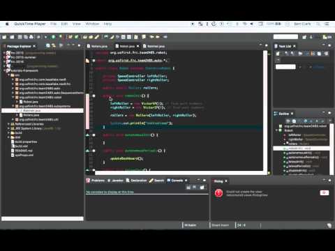 Frc Java Programming Tutorial 11 Robot Fields Part 2