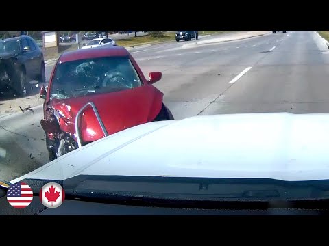 North American Car Crash Compilation - 289