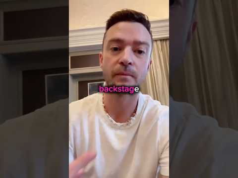Thumbnail for Justin Timberlake’s backstage demands have been REVEALED😮 #celebritynews #singer #eitiw #funfacts by Justin Timberlake