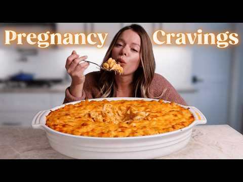 I Made the CHEESIEST Buffalo Chicken Mac & Cheese for Me and Baby ☺️