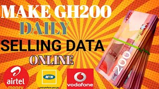 How to sell data bundle and airtime in Ghana: Make money online 2023