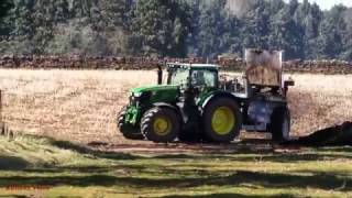 Spreading Solids with JCB and John Deere.