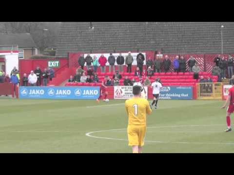 Alfreton Town 0-1 FC United. 19 March 2016