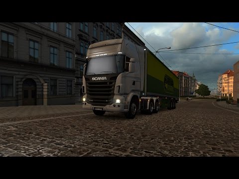 Euro Truck Simulator 2 - SCANIA R620 V8 - Delivering atlantic cod fillet from Kärsämäki to Helsinki