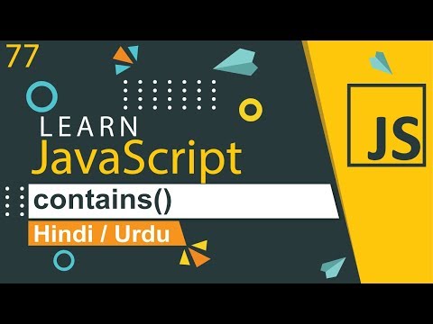 JavaScript Introduction Tutorial in Hindi Urdu