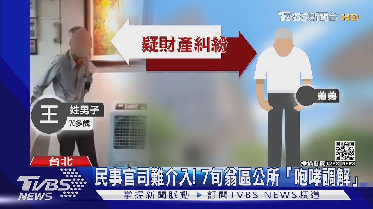 民事官司難介入! 7旬翁區公所「咆哮調解」
