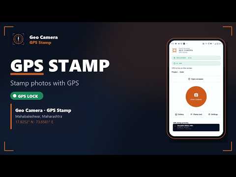 Geo Camera & GPS Stamp video thumbnail
